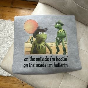 Kermit the Frog Crew Neck Sweatshirt